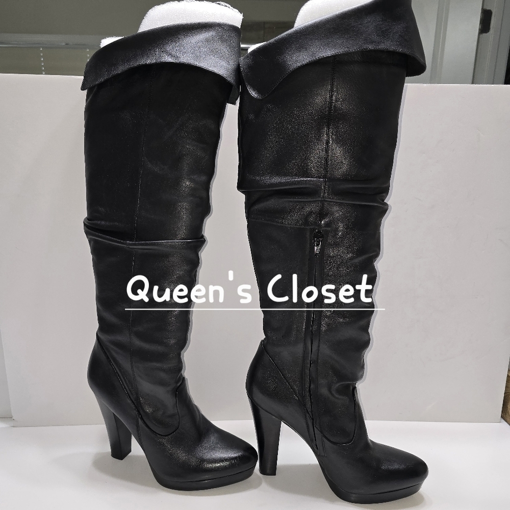 Jessica Simpson Black Heeled Boots
